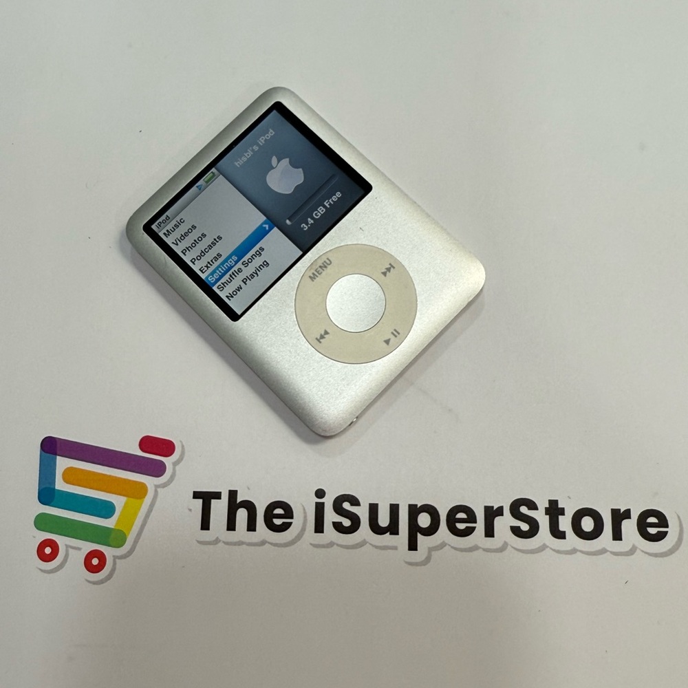 Apple iPod nano 3rd Generation 4GB Silver Excellent  + 1 YR Warranty - Picture 4 of 5